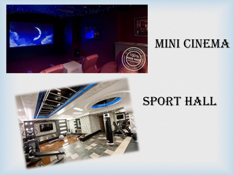 Mini cinema Sport hall